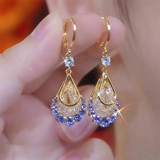 Boucles d’oreilles Cristal